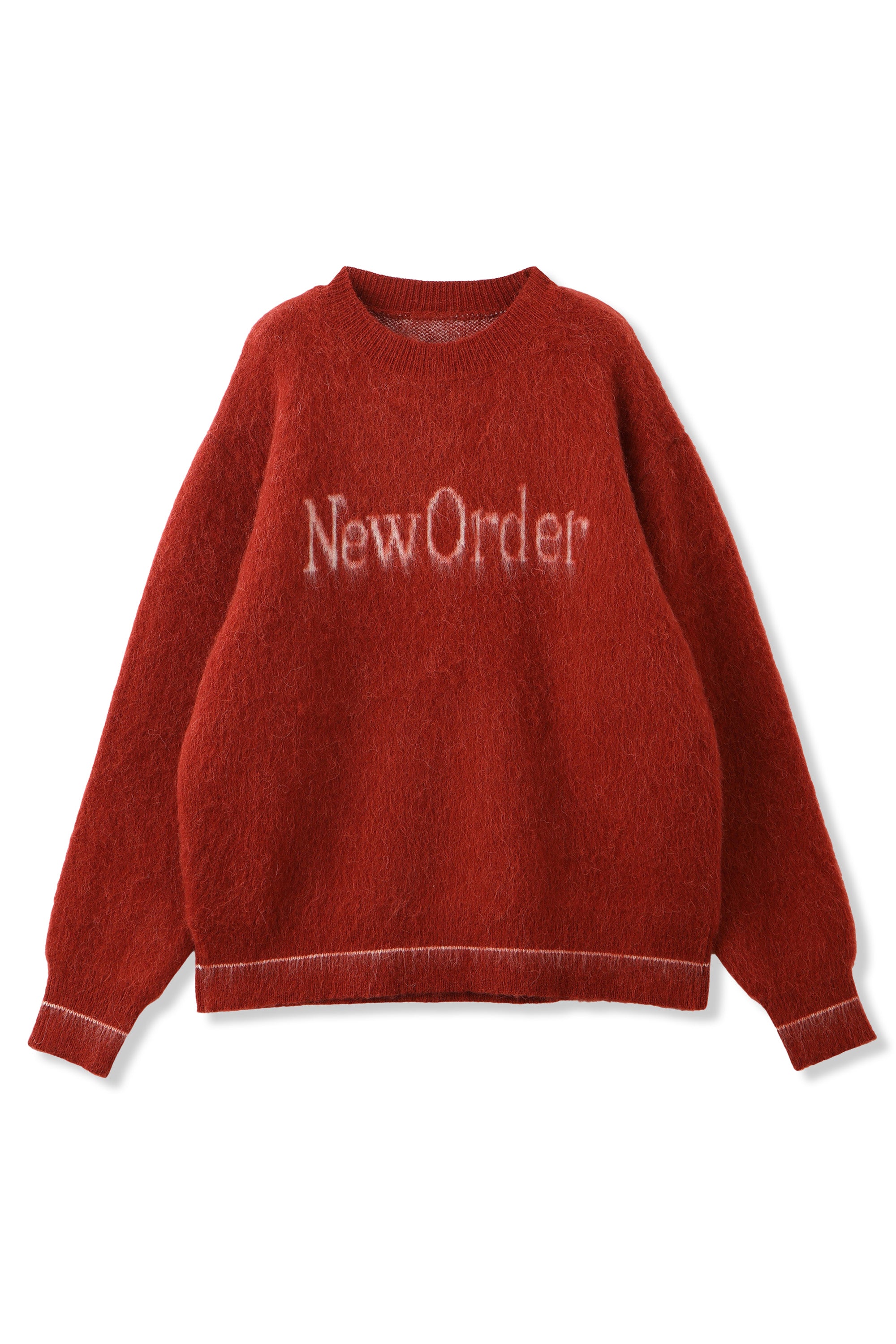 × NEW ORDER POWER NEW ORDER LOGO KNIT PO