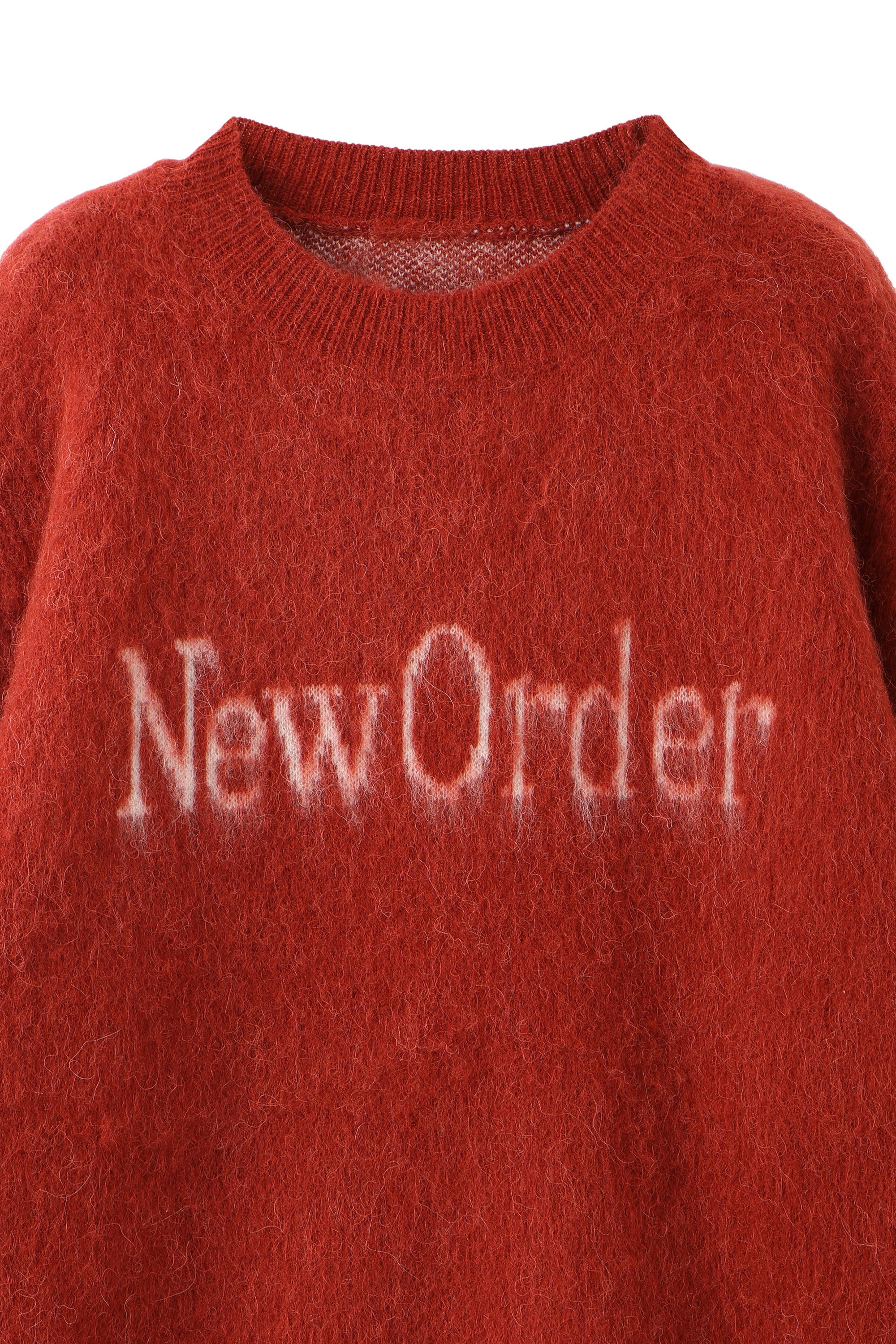 × NEW ORDER POWER NEW ORDER LOGO KNIT PO