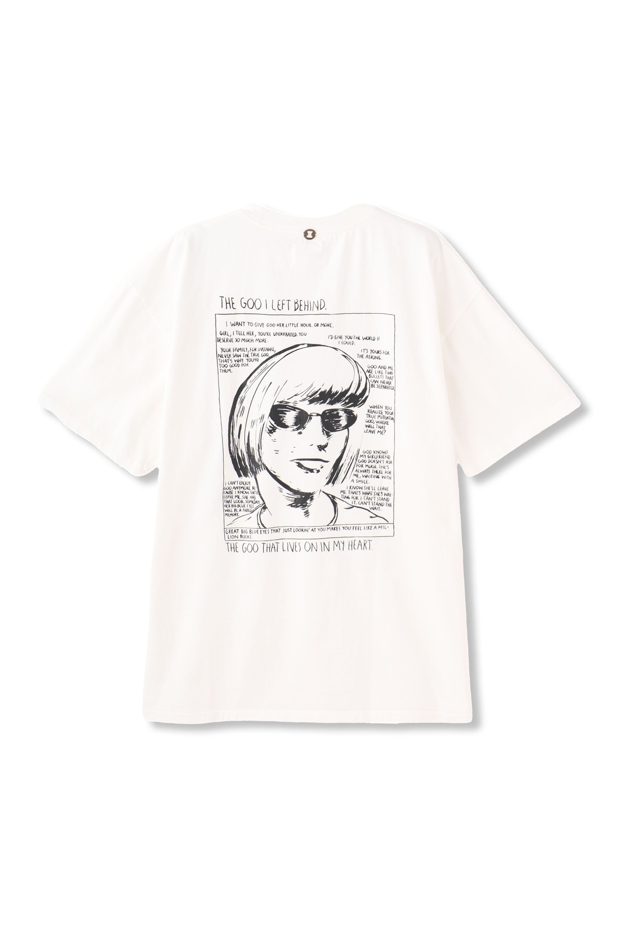 ×SONIC YOUTH RP ECHO TEE WHITE