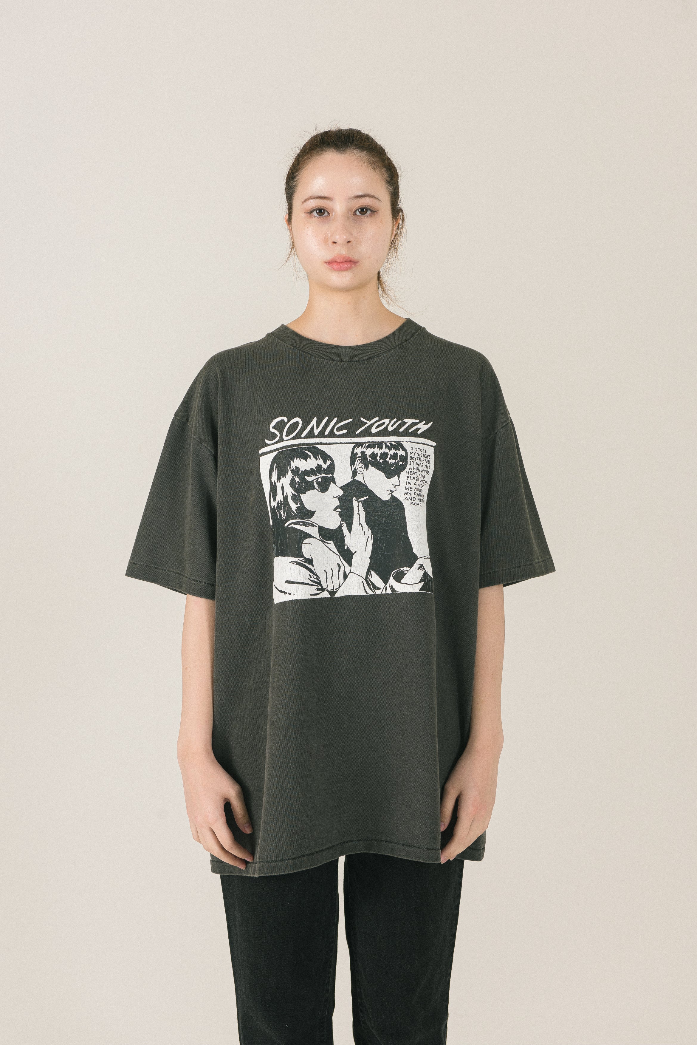 Sonic Youth Insomnia Tシャツ グレー SONIC YOUTH RP GOO TEE – INSONNIA PROJECTS