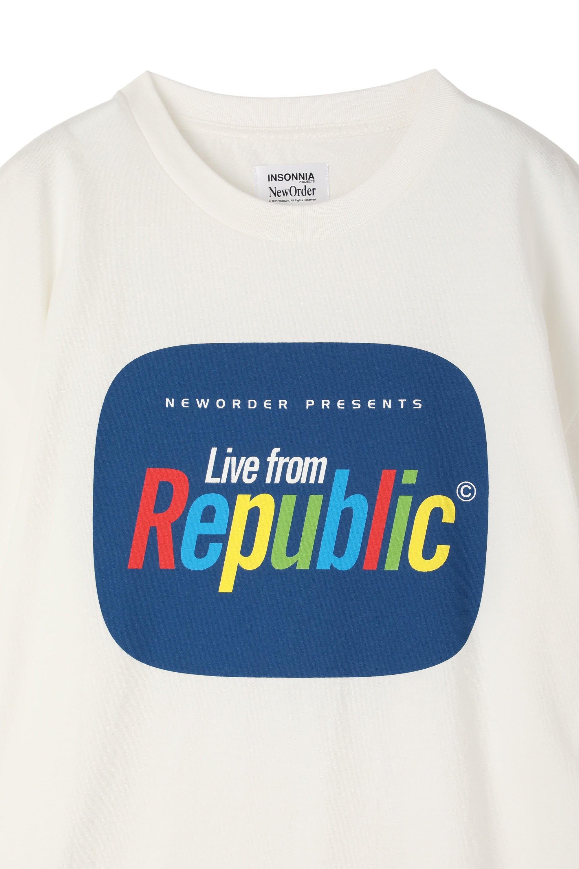 × NEW ORDER LIVE FROM REPUBLIC TEE