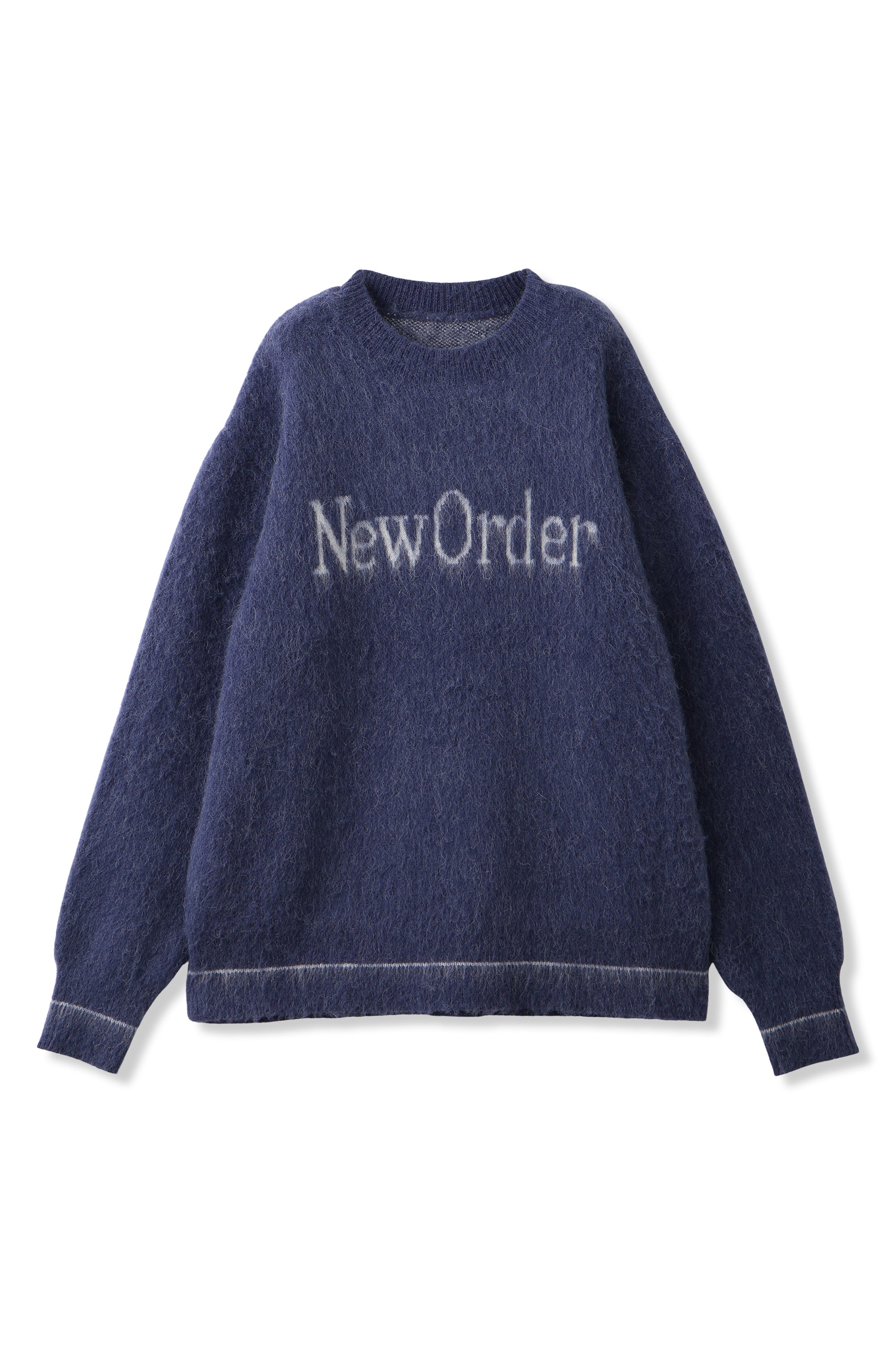 × NEW ORDER POWER NEW ORDER LOGO KNIT PO