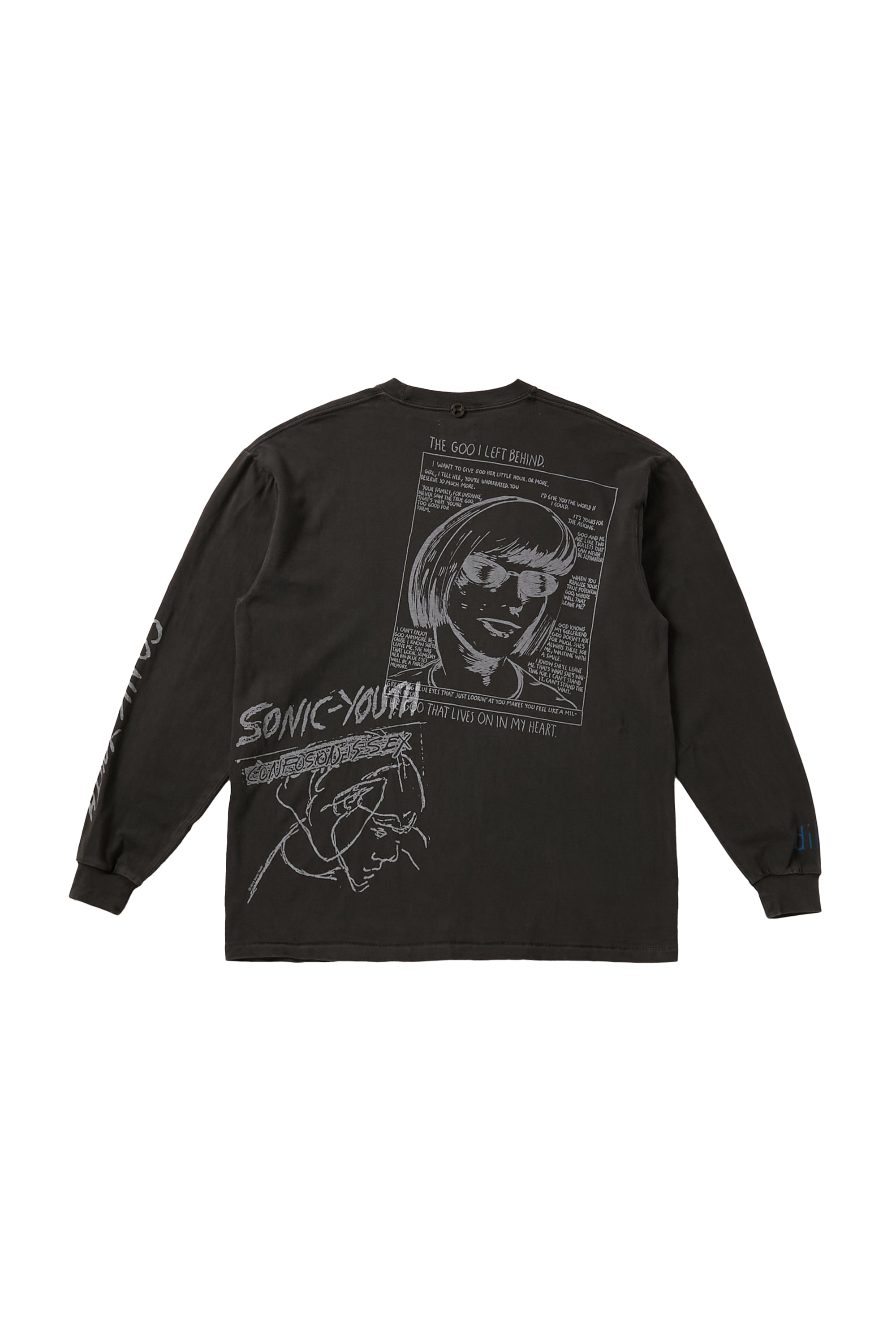× SONIC YOUTH MULTI PRINT LS TEE TYPE-A