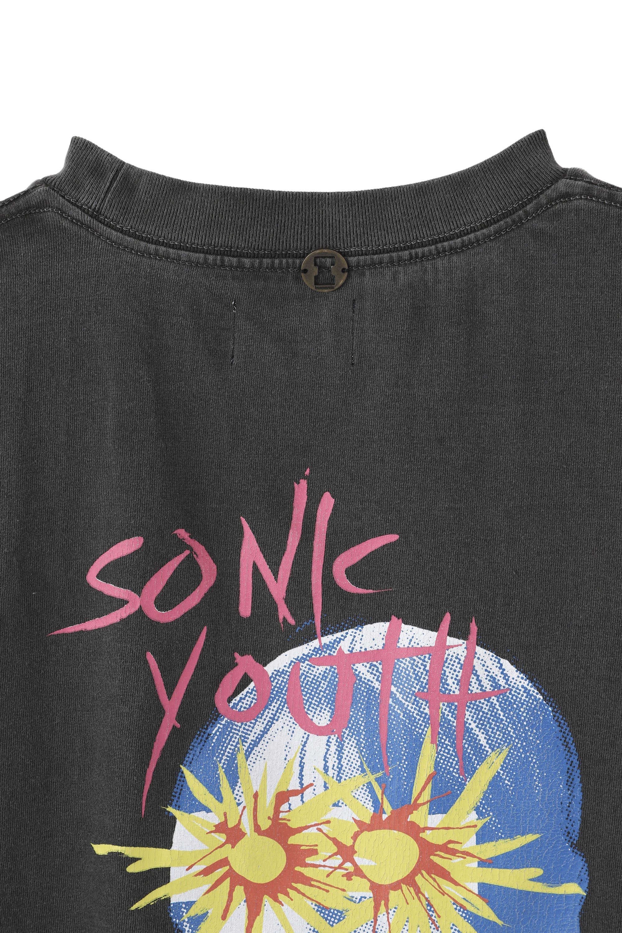 ×SONIC YOUTH SUNBURST EYES TEE BLACK