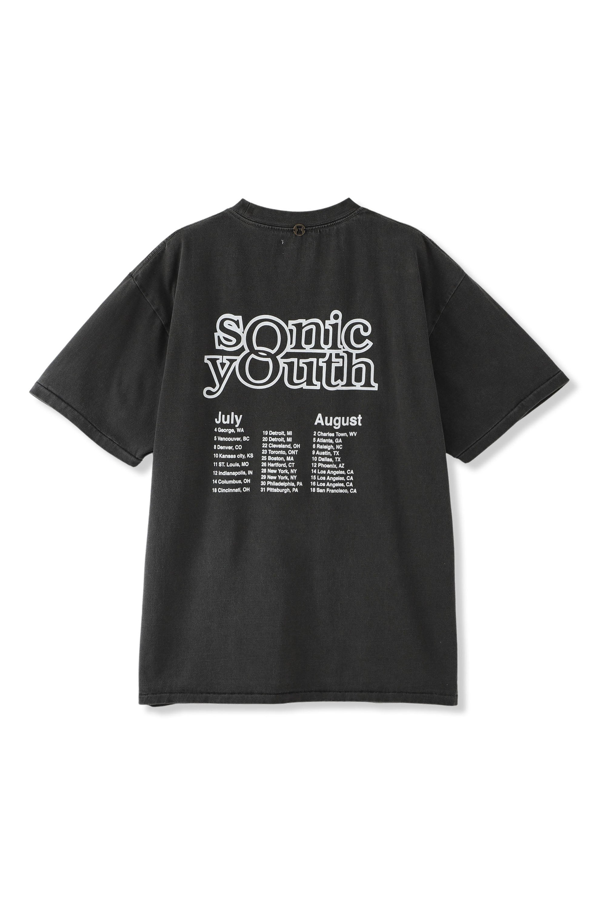 ×SONIC YOUTH WASHING MACHINE TEE BLACK