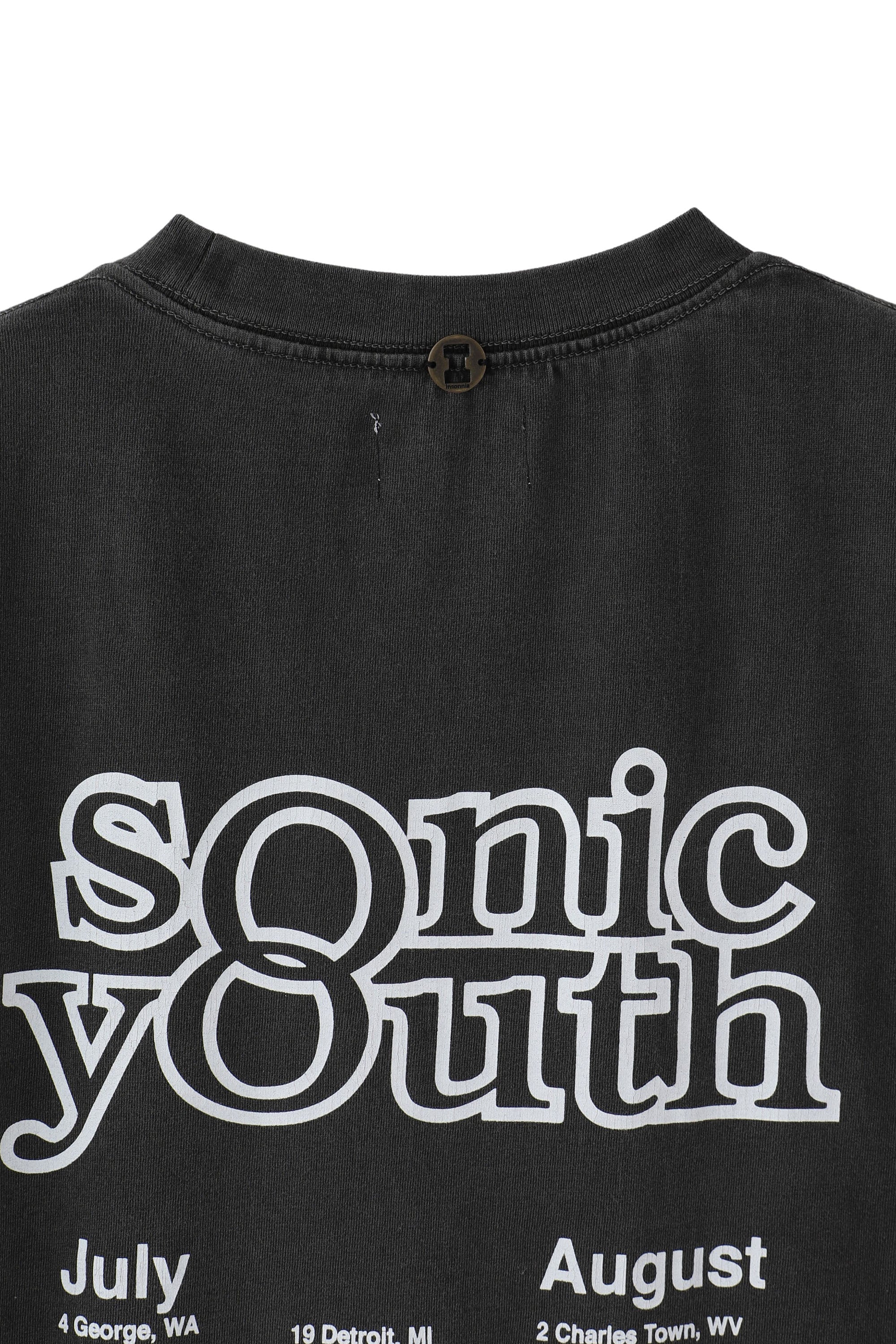 ×SONIC YOUTH WASHING MACHINE TEE BLACK